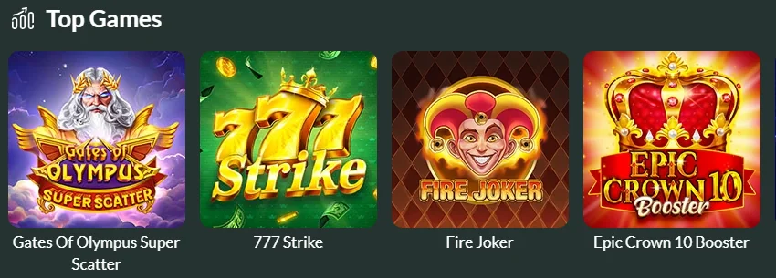 Lemon Casino top games