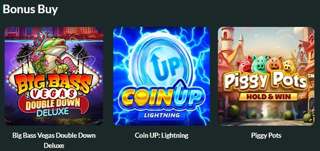 Lemon Casino bonus buy games